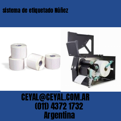 sistema de etiquetado Núñez