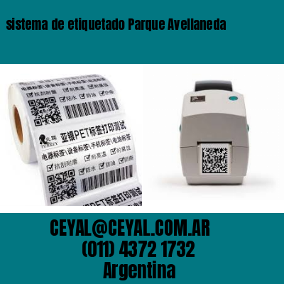sistema de etiquetado Parque Avellaneda