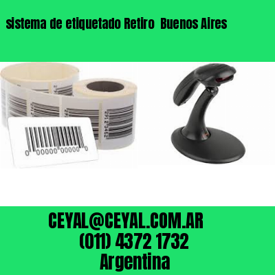 sistema de etiquetado Retiro  Buenos Aires