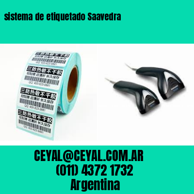 sistema de etiquetado Saavedra