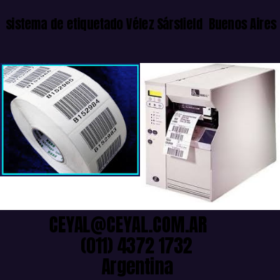 sistema de etiquetado Vélez Sársfield  Buenos Aires