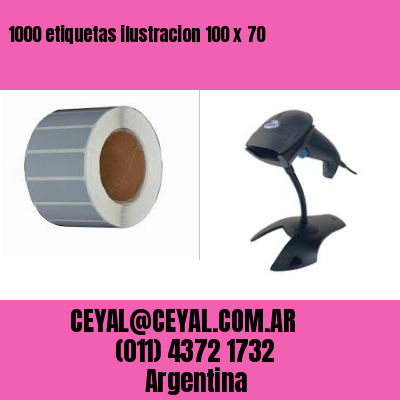 1000 etiquetas ilustracion 100 x 70