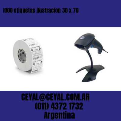 1000 etiquetas ilustracion 30 x 70