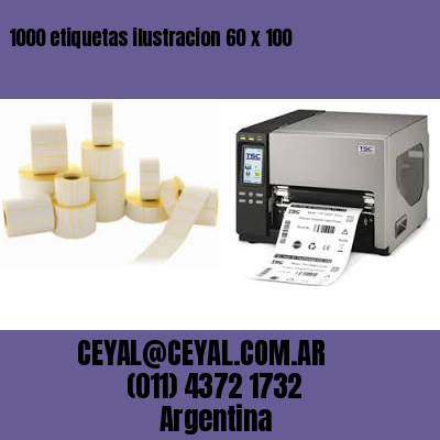 1000 etiquetas ilustracion 60 x 100