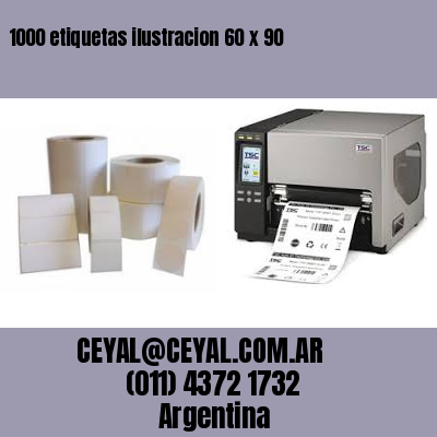 1000 etiquetas ilustracion 60 x 90