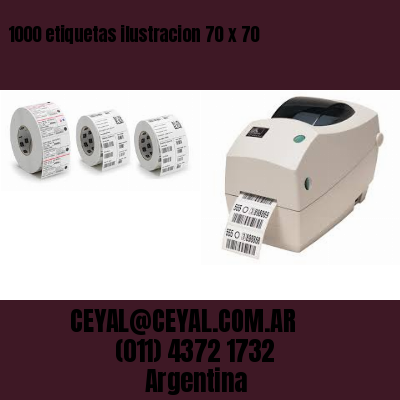 1000 etiquetas ilustracion 70 x 70