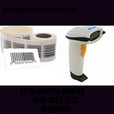 1000 etiquetas ilustracion 80 x 100