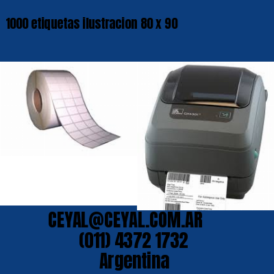 1000 etiquetas ilustracion 80 x 90