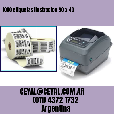 1000 etiquetas ilustracion 90 x 40