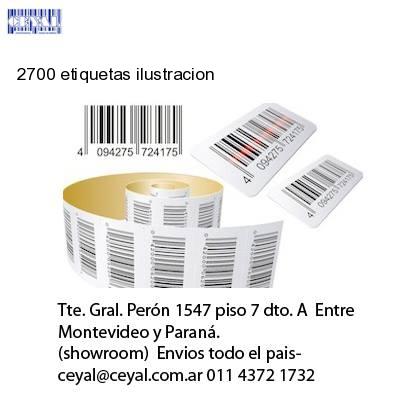 2700 etiquetas ilustracion