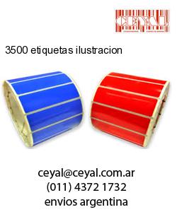 3500 etiquetas ilustracion