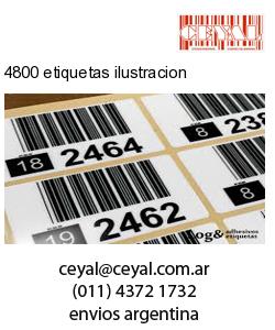4800 etiquetas ilustracion