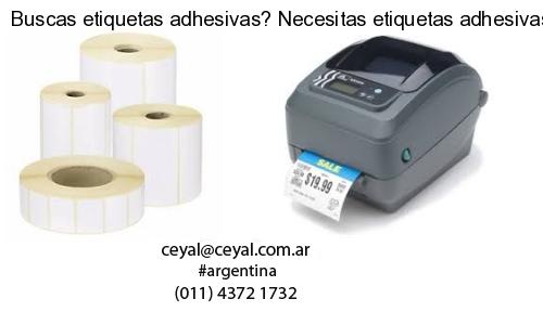 Buscas etiquetas adhesivas? Necesitas etiquetas adhesivas? Necesitas impirmir etiquetas adhesivas