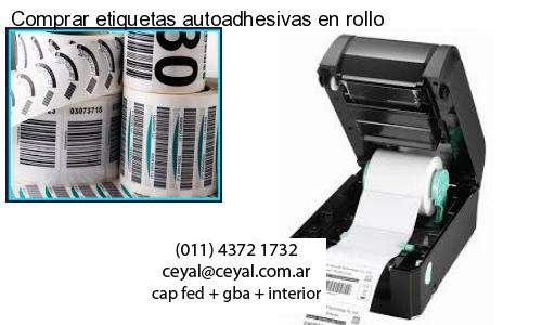 Comprar etiquetas autoadhesivas en rollo