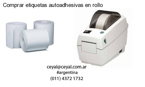 Comprar etiquetas autoadhesivas en rollo