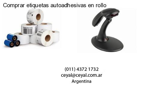 Comprar etiquetas autoadhesivas en rollo