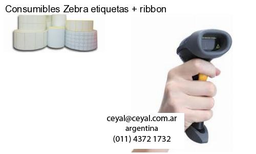 Consumibles Zebra etiquetas   ribbon