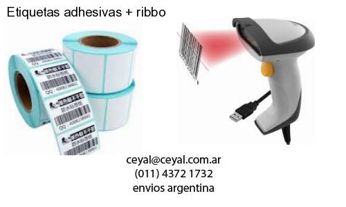 Etiquetas adhesivas   ribbo