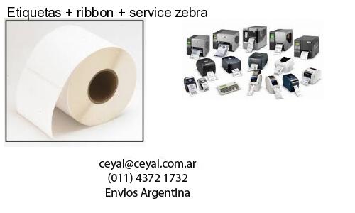 Etiquetas   ribbon   service zebra