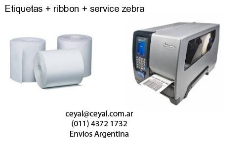 Etiquetas   ribbon   service zebra