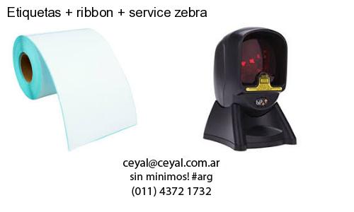 Etiquetas   ribbon   service zebra