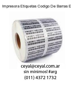 Impresora Etiquetas Codigo De Barras Eltron 2642