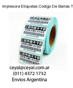 Impresora Etiquetas Codigo De Barras TSC 2410