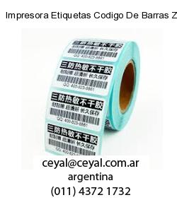 Impresora Etiquetas Codigo De Barras ZEBRA GC 420
