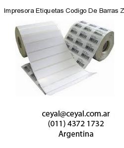 Impresora Etiquetas Codigo De Barras ZEBRA GC420