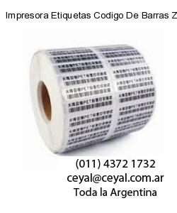Impresora Etiquetas Codigo De Barras ZEBRA S4M