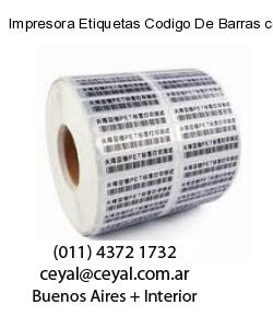 Impresora Etiquetas Codigo De Barras cg4