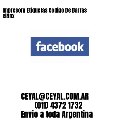 Impresora Etiquetas Codigo De Barras cl4nx