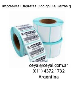 Impresora Etiquetas Codigo De Barras gc 420 zebra