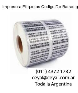 Impresora Etiquetas Codigo De Barras gc gk zebra