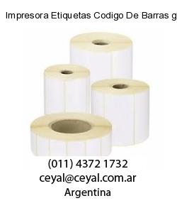 Impresora Etiquetas Codigo De Barras gk420t