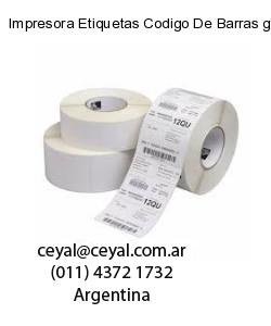 Impresora Etiquetas Codigo De Barras gt 800