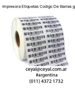 Impresora Etiquetas Codigo De Barras gt800