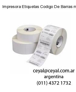 Impresora Etiquetas Codigo De Barras maquina zebra