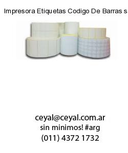 Impresora Etiquetas Codigo De Barras sato industrial