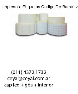 Impresora Etiquetas Codigo De Barras zebra 105 SL PLUS