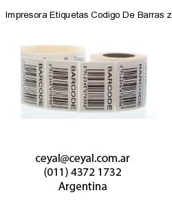 Impresora Etiquetas Codigo De Barras zebra 105sl