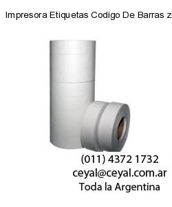Impresora Etiquetas Codigo De Barras zebra 110Xi4