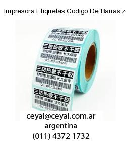 Impresora Etiquetas Codigo De Barras zebra 140Xi4