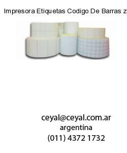 Impresora Etiquetas Codigo De Barras zebra GX420d