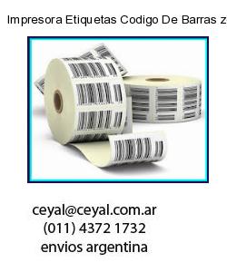 Impresora Etiquetas Codigo De Barras zebra TLP2824 plus
