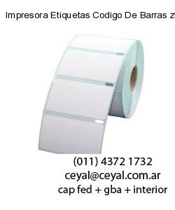 Impresora Etiquetas Codigo De Barras zt 220