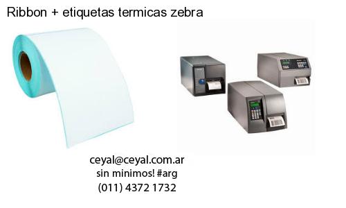Ribbon   etiquetas termicas zebra