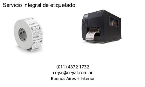 Servicio integral de etiquetado