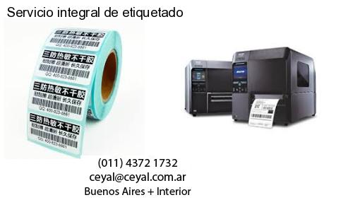 Servicio integral de etiquetado