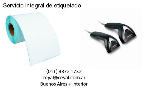 Servicio integral de etiquetado